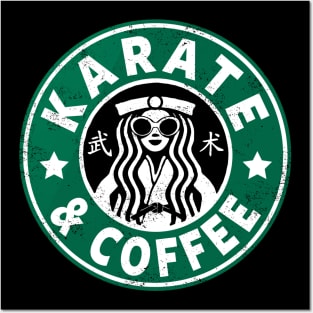 KARATE - KARATE AND COFFEE Posters and Art